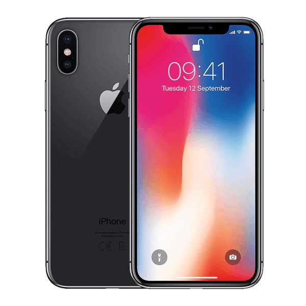 Apple iPhone X 10 - 64 256 GB - Grau Silber - 100% Batterie - Refurb.Kings