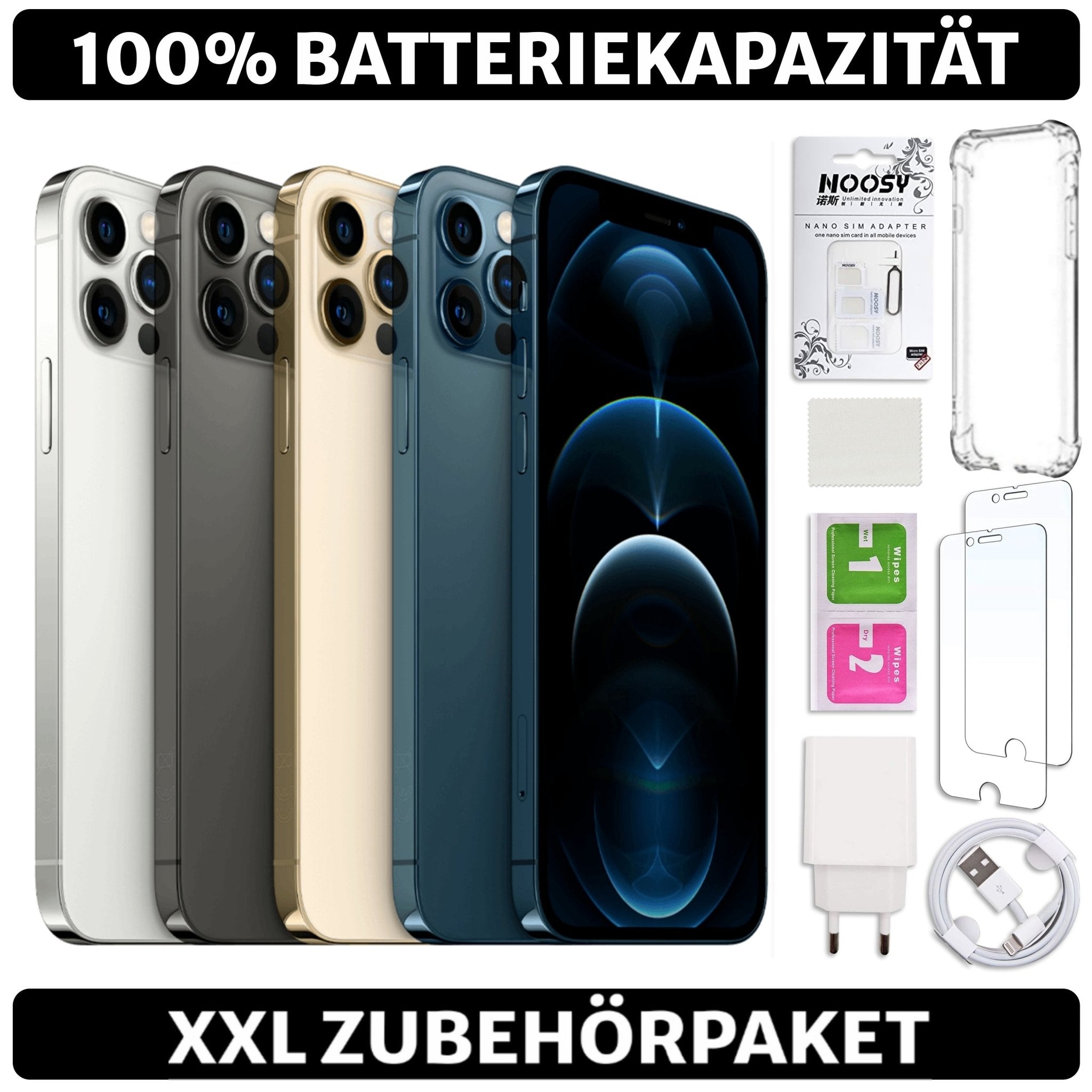 Fashion Apple iPhone 11 Pro 512GB Silber & Zubehör