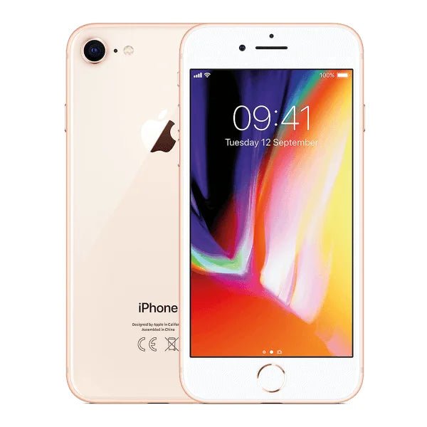 Apple iPhone 8 - 64 GB 256 GB - Schwarz Grau Rot Gold Silber - 100% Batterie - Refurb.Kings