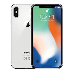 Apple iPhone X 10 - 64 256 GB - Grau Silber - 100% Batterie - Refurb.Kings